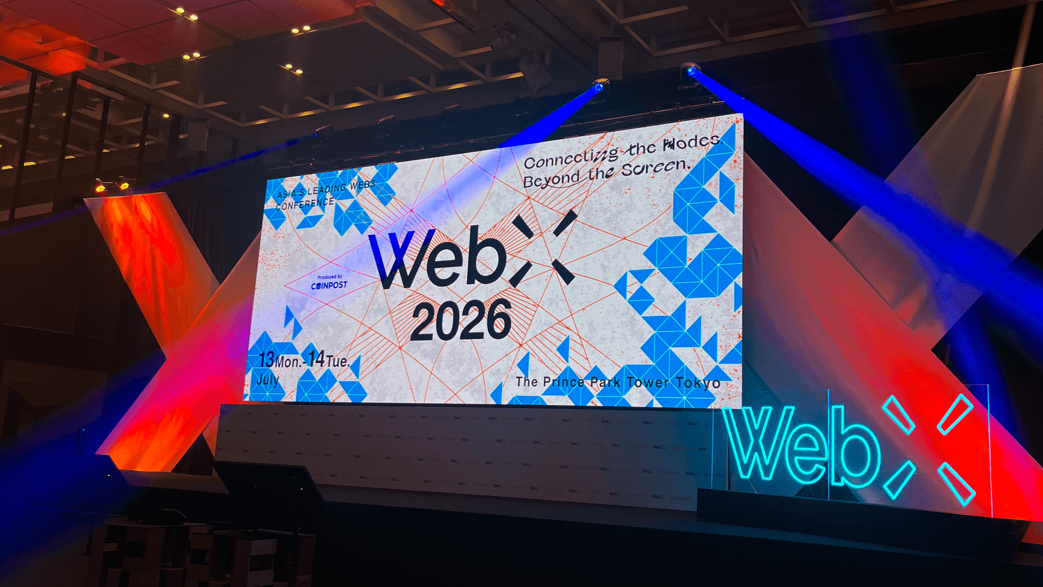 WebX 2026 — Tokyo, Japan · Connecting the Nodes Beyond the Screen